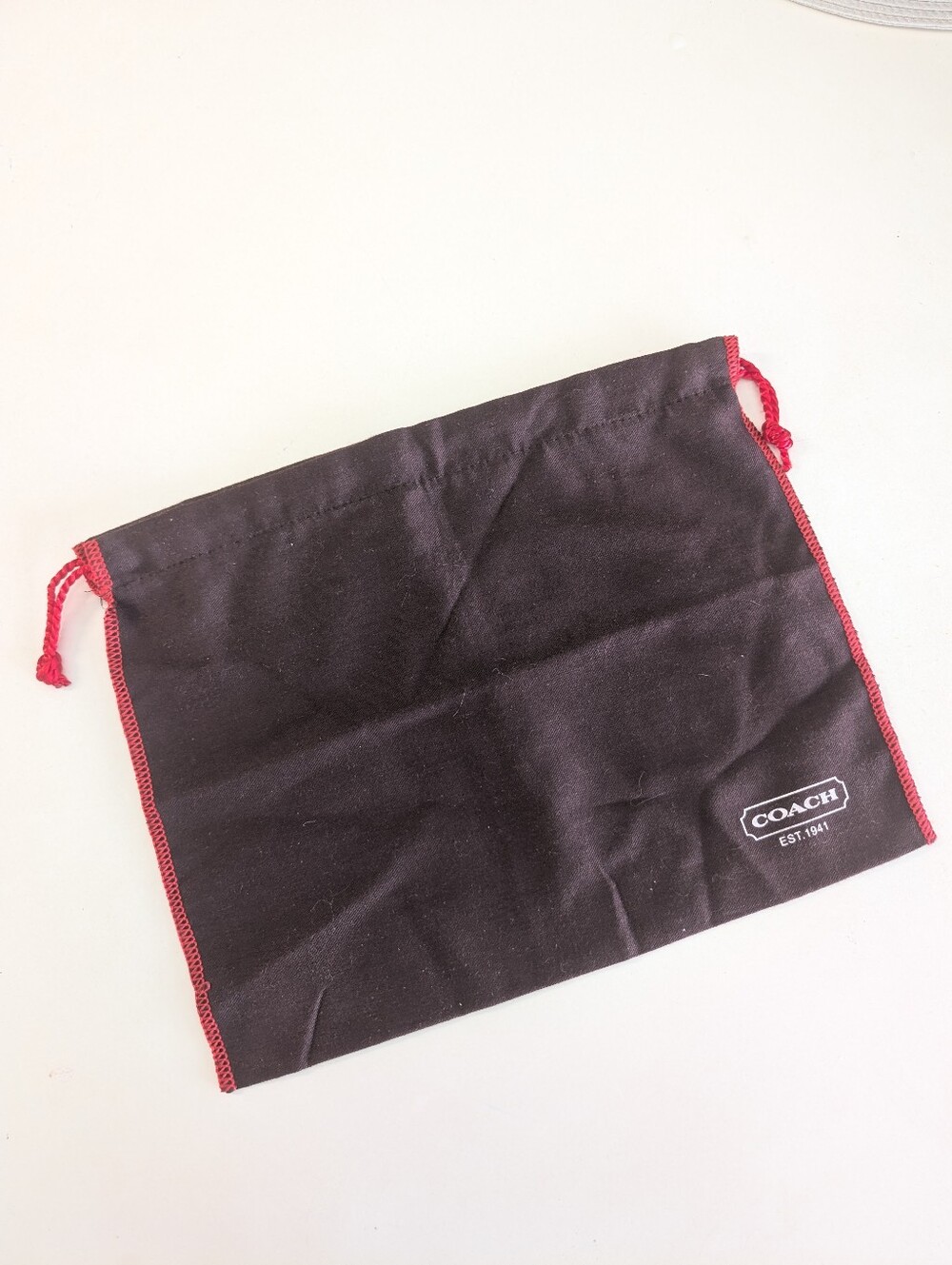 Coach Drawstring Dust Bag Clutch Size - Picture 6 of 6